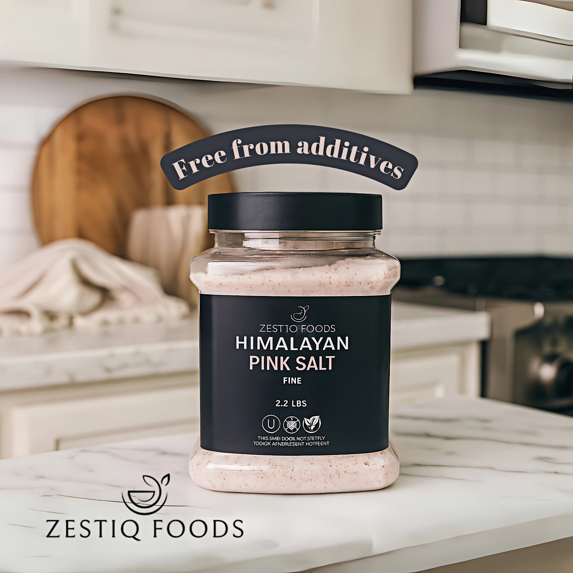 HIMALAYAN PINK SALT FINE GRAIN 2.2 lbs JAR