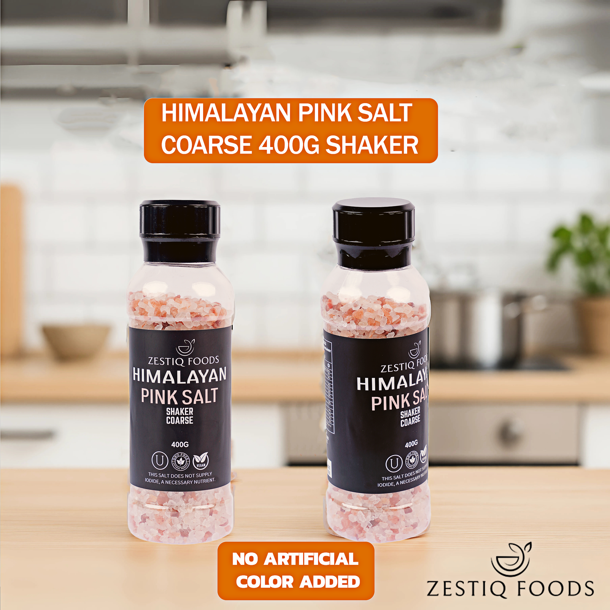 PREMIUM HIMALAYAN PINK SALT COARSE GRAIN GRINDER 400g