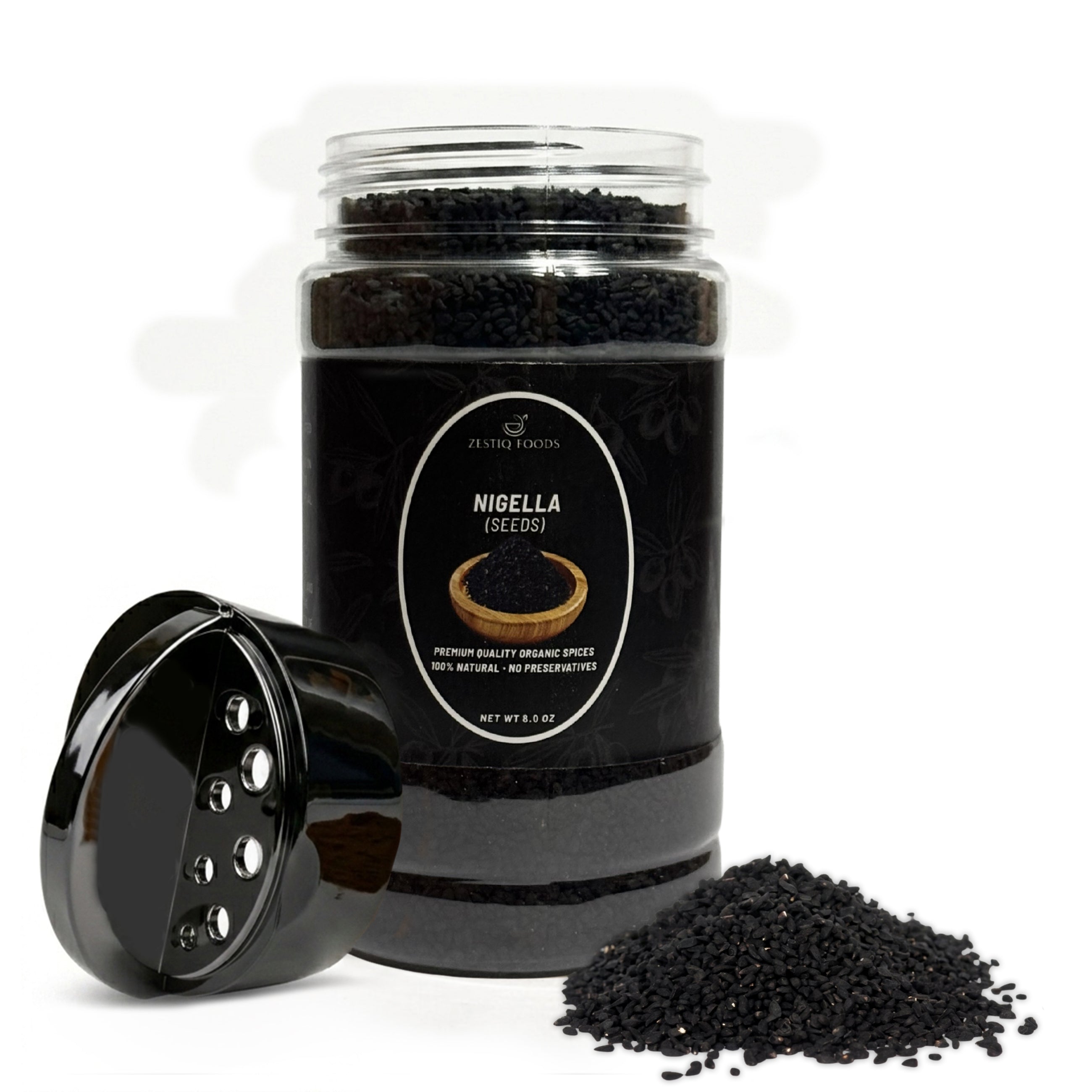 ZF Organic Nigella Seeds (Kalonji) – 8 oz