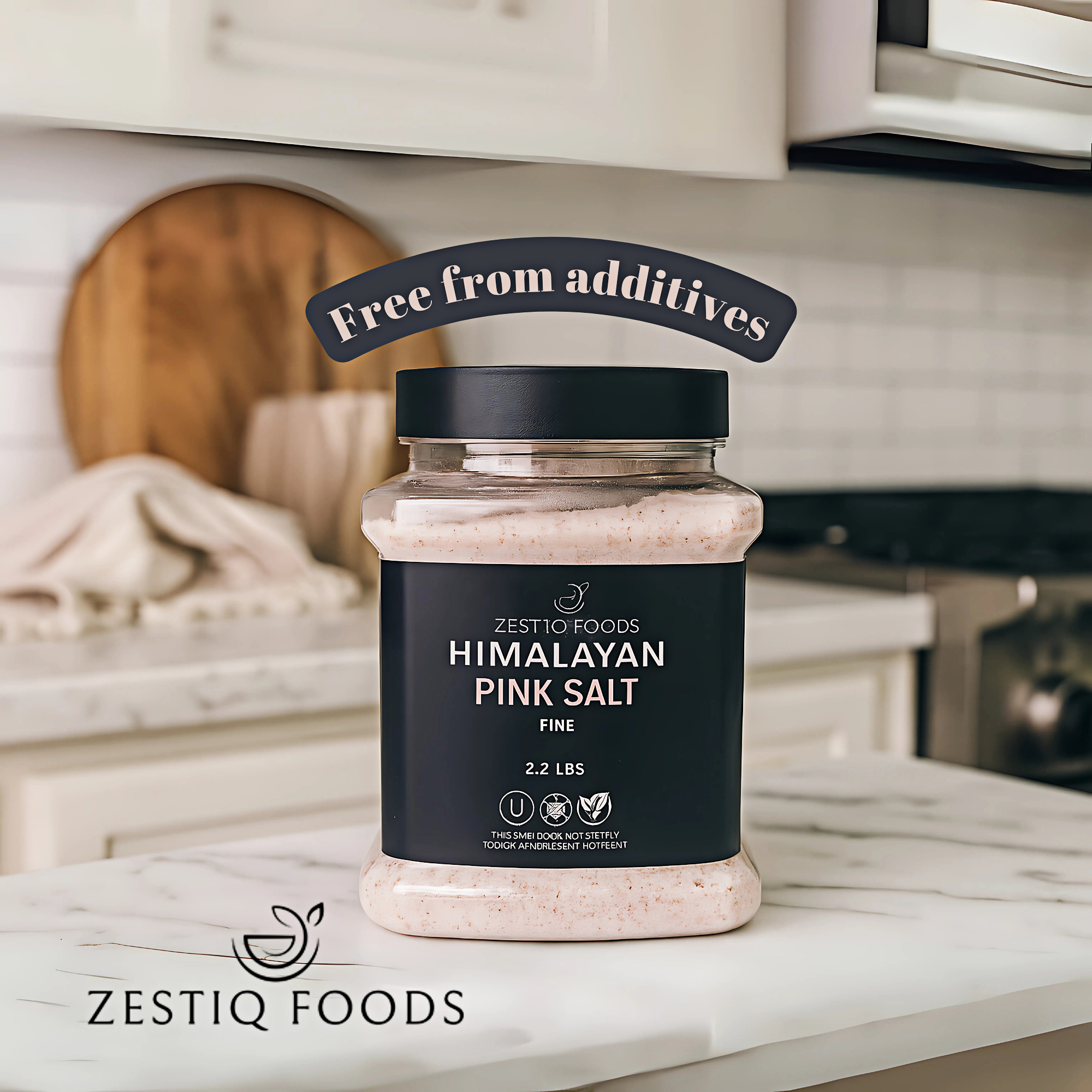 HIMALAYAN PINK SALT FINE GRAIN 2.2 lbs JAR