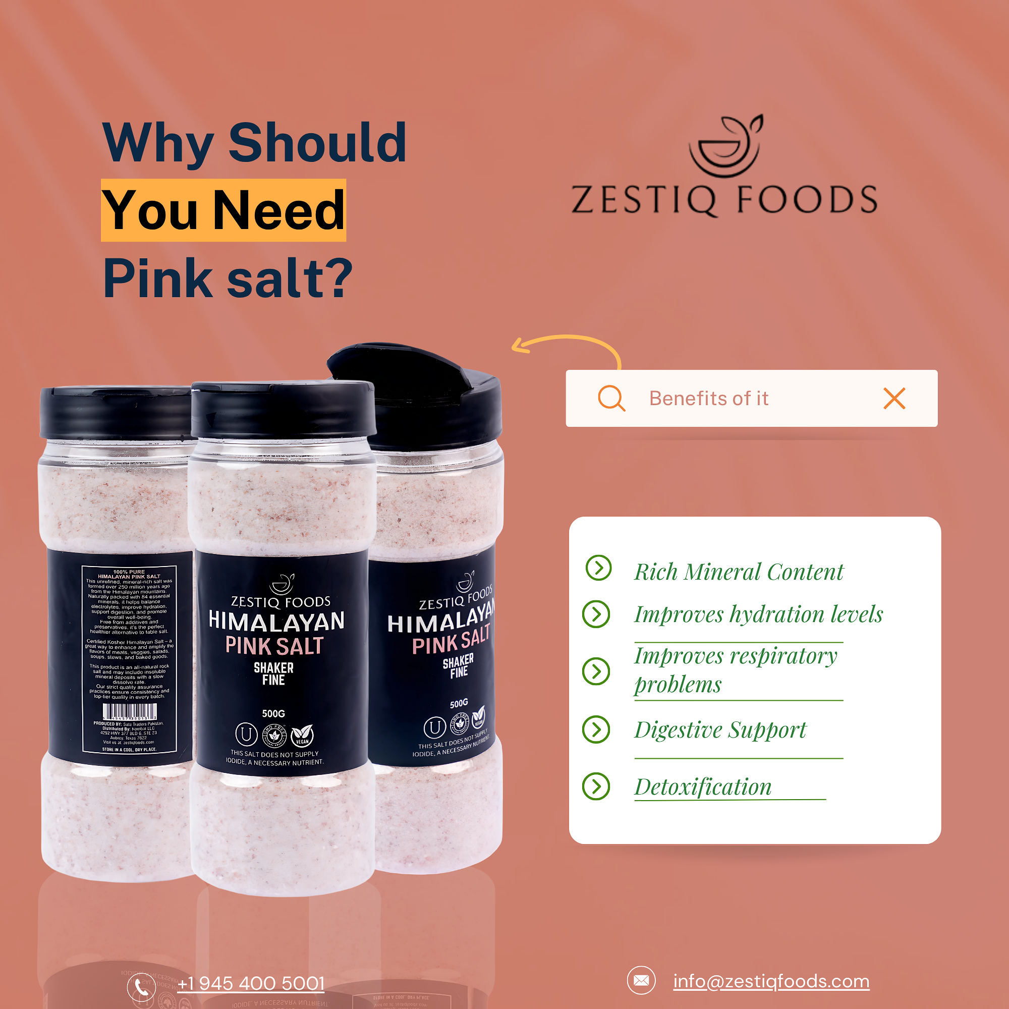 HIMALAYAN PINK SALT FINE GRAIN 500g SHAKER