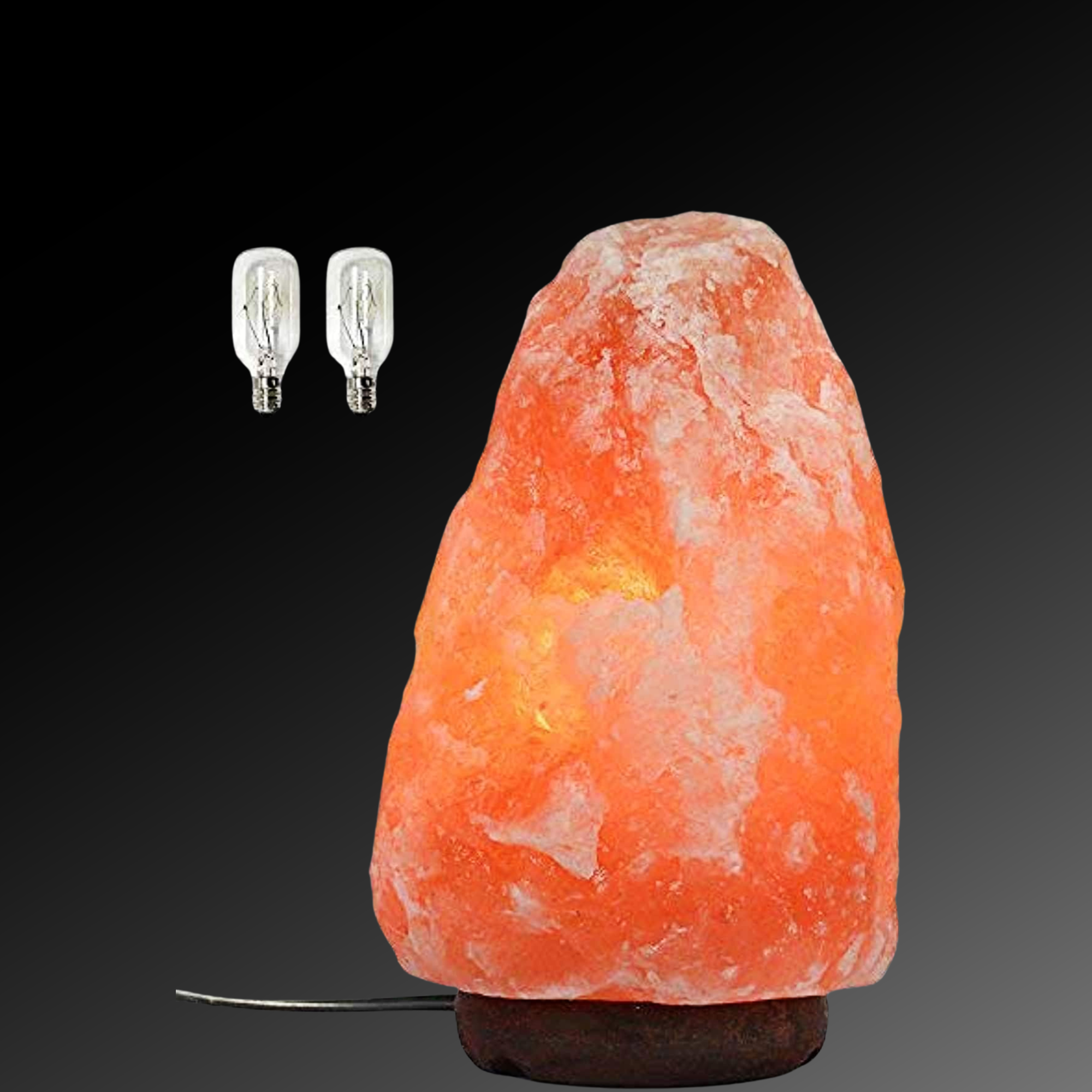 HIMALYAN PINK SALT GLOW LAMP WITH DIMMER SWITCH 5-7LB

