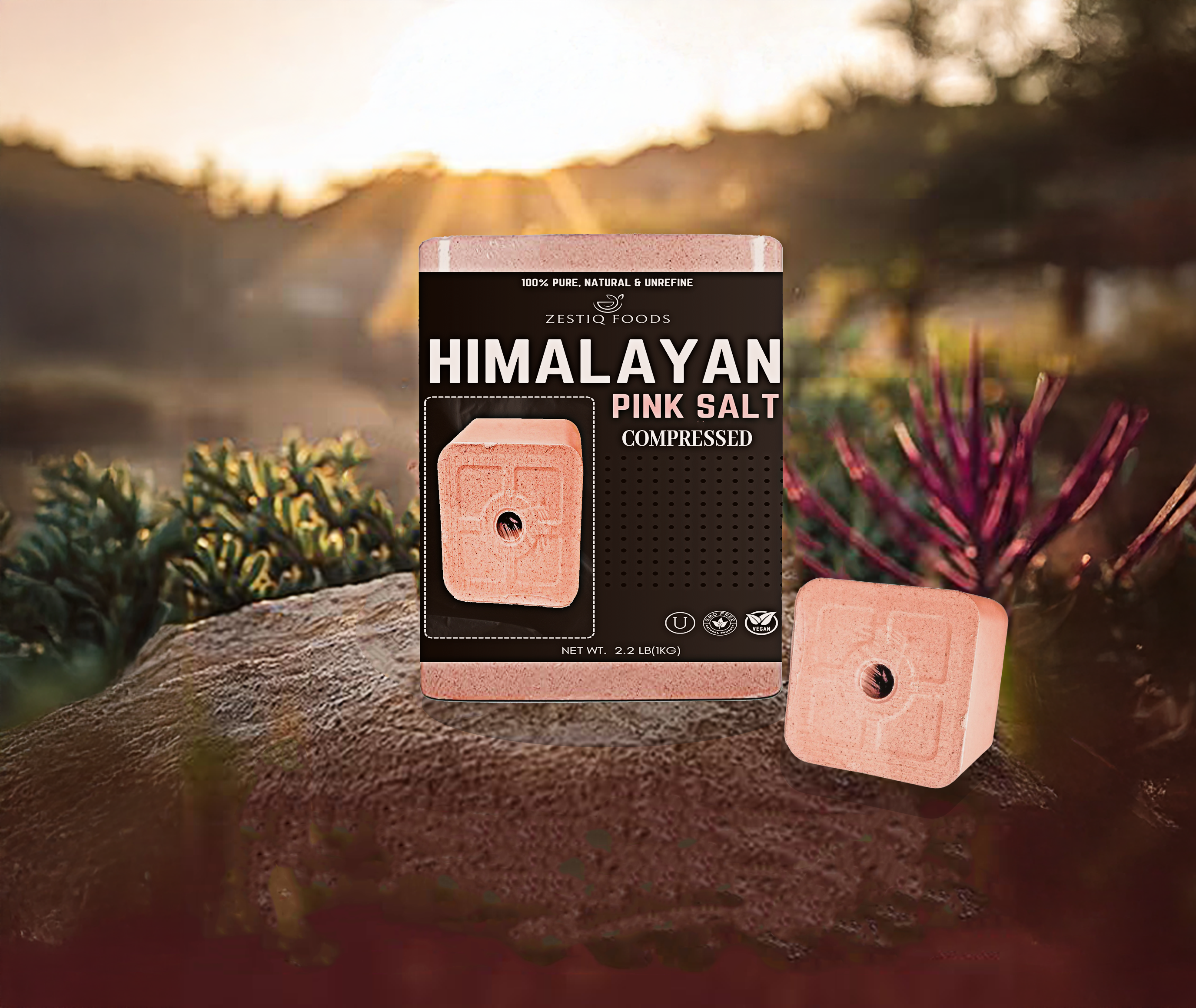 HORSES LICK HIMALAYAN C0MPRESSED SALT 11.2 LB