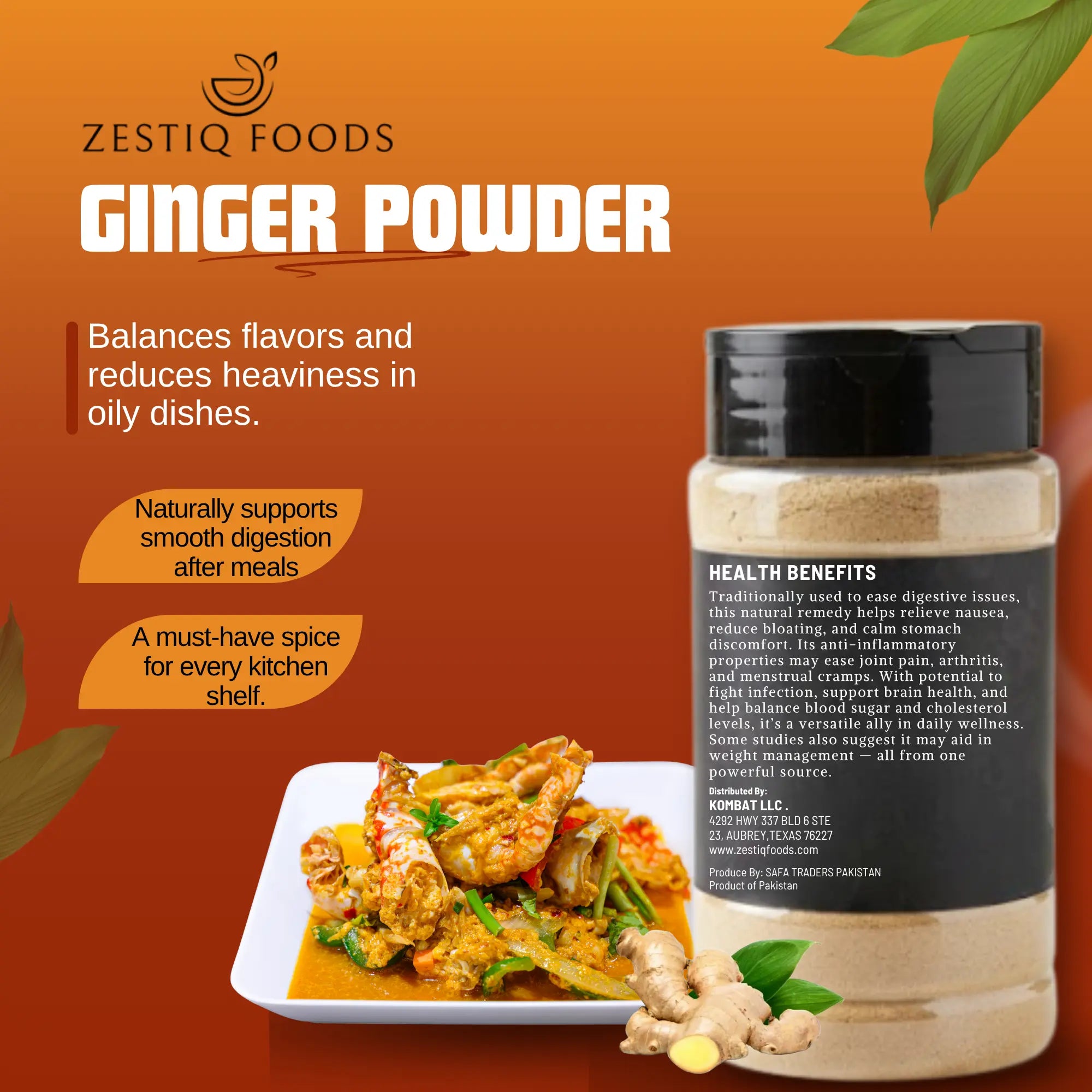 Best Ginger Powder – Aromatic and Hand-Ground