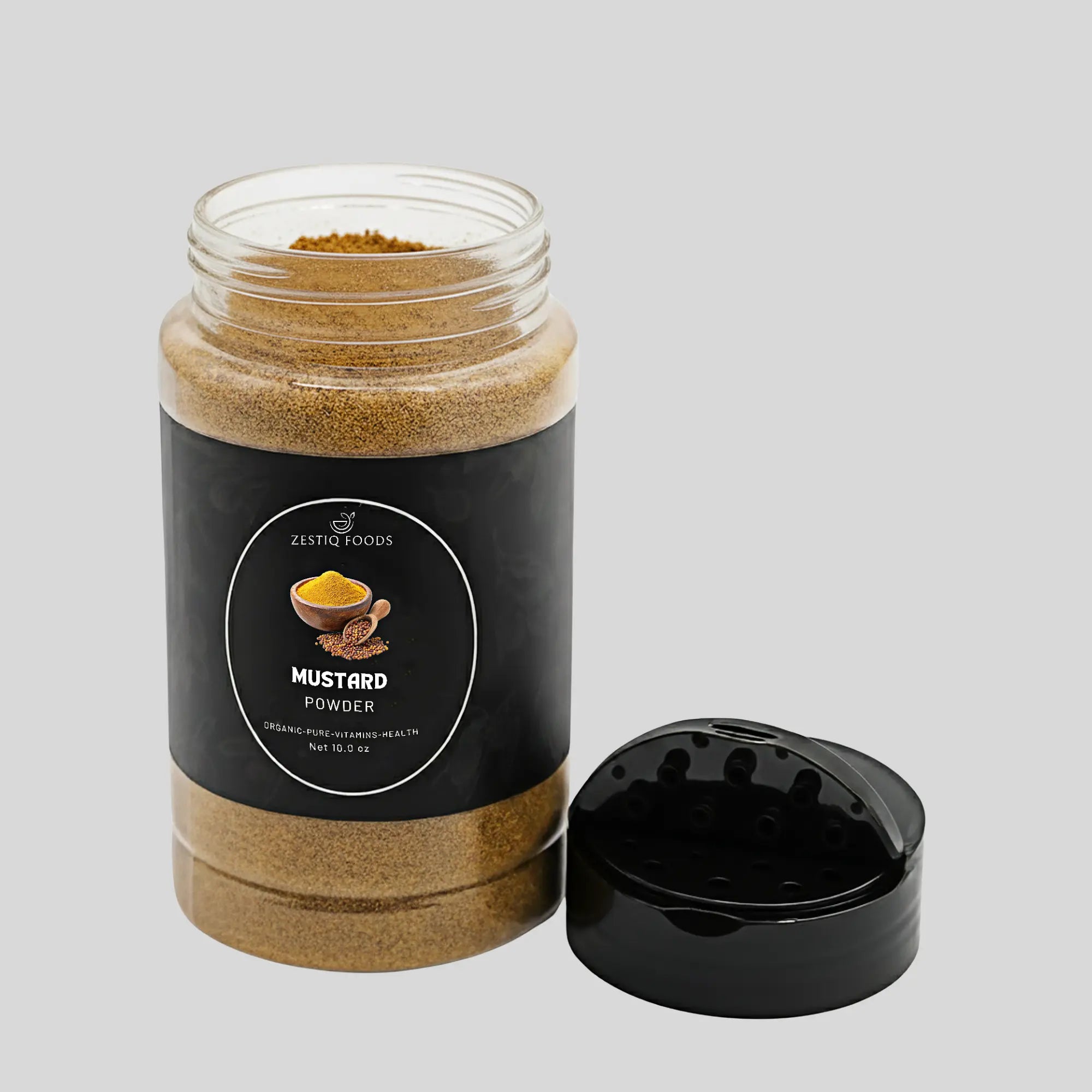 Zestiq Foods Dry Mustard Powder - Mustard Seed Powder Blend