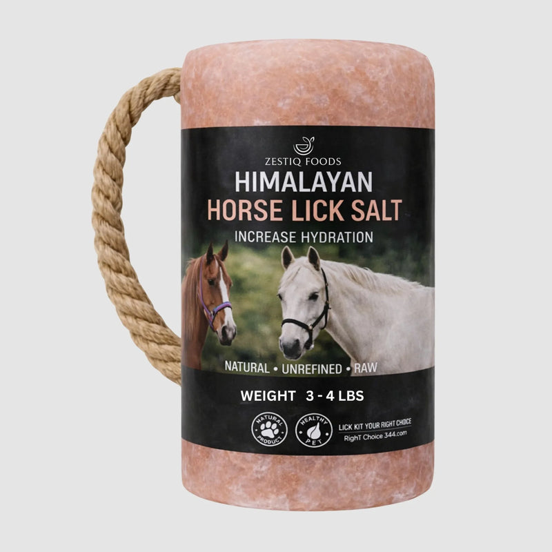ZF HIMALAYAN PINK ROCK SALT, ANIMAL LICK SALT  2-3 LB (1-PACK)