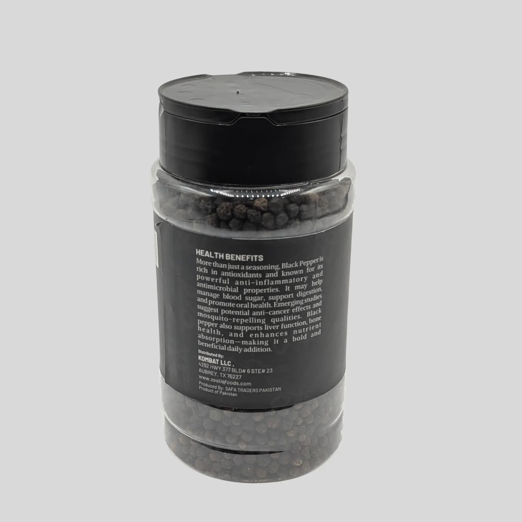 Bulk black peppercorns – aromatic and natural spice