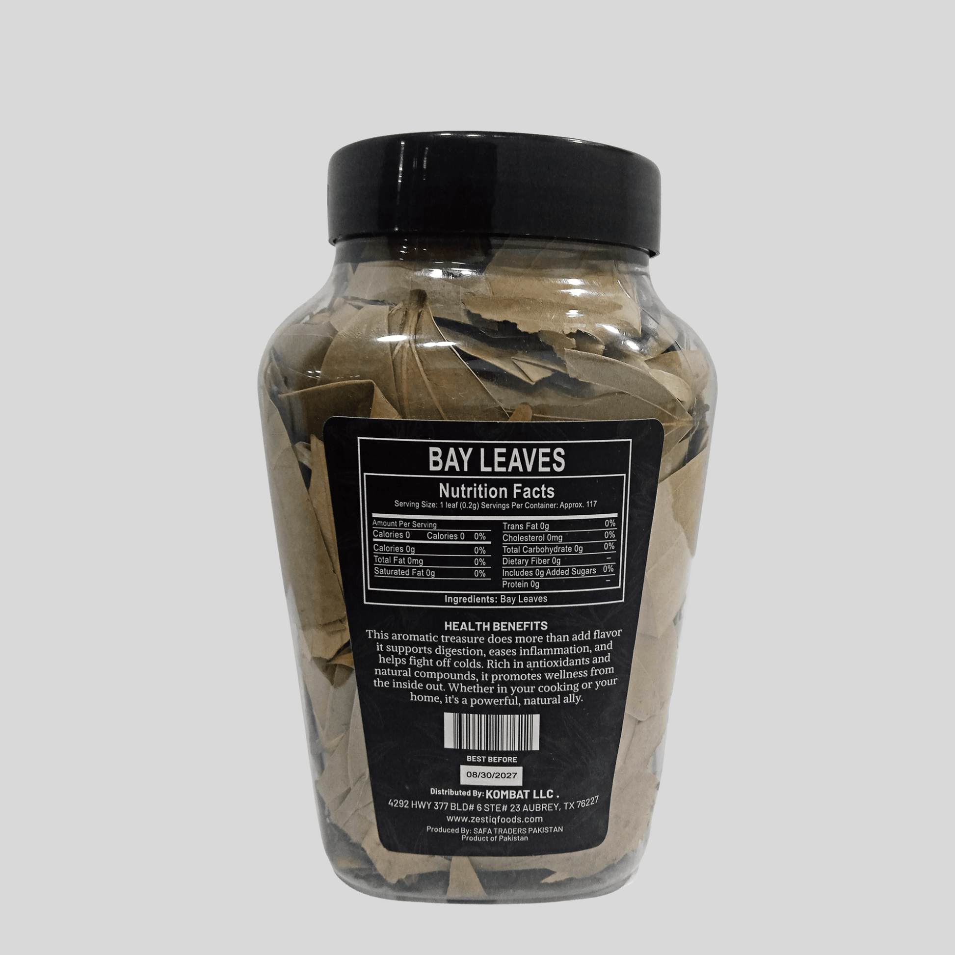 Dried bay leaves organic – Premium spice packaging
