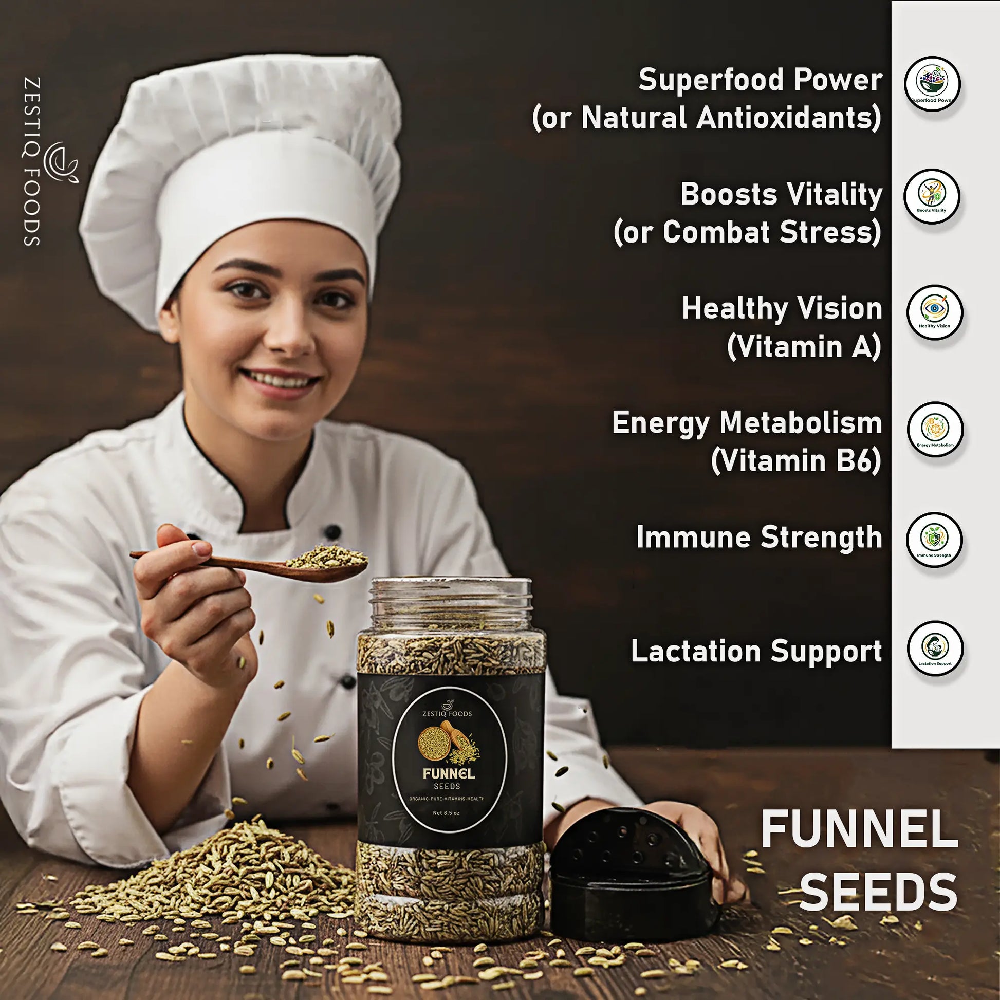 Fresh Fennel Spice from Zestiq Foods
