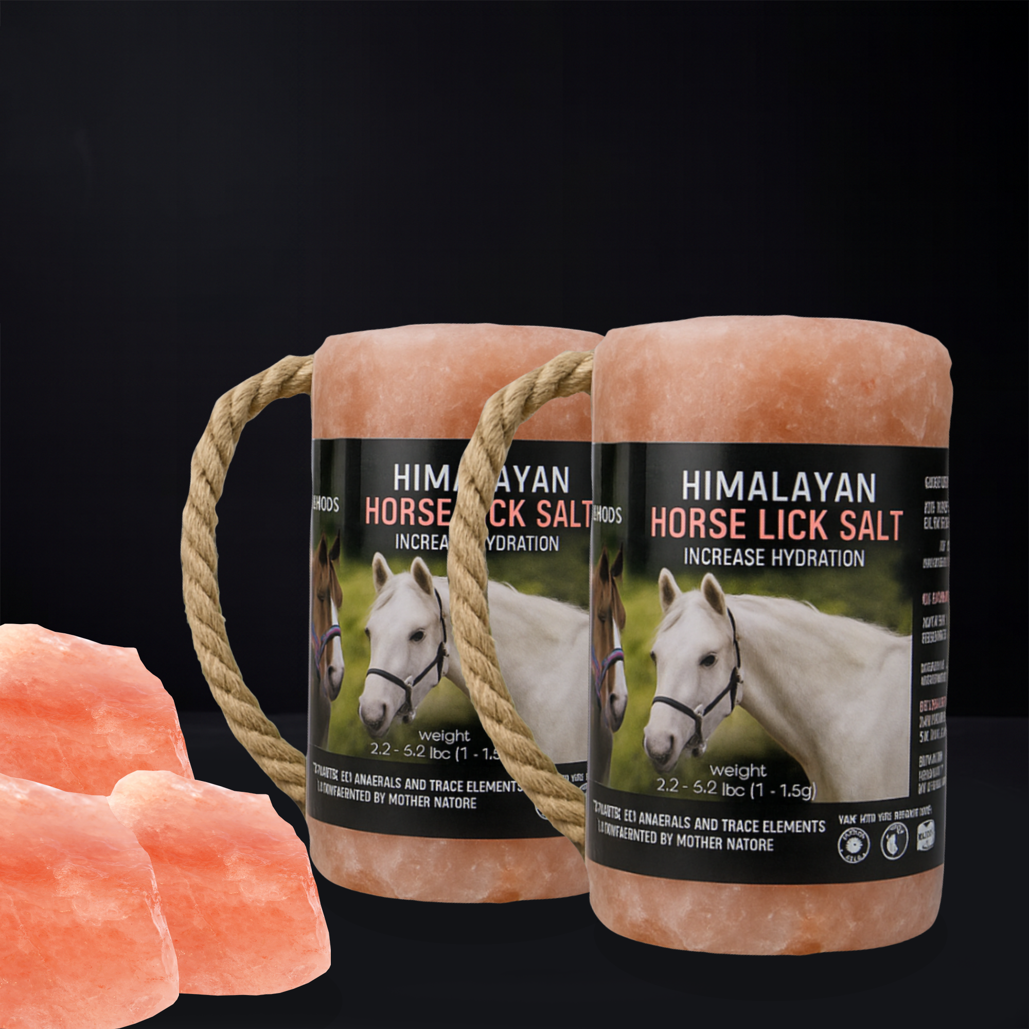 HORSES LICK HIMALAYAN SALT PACK OF 2 (3.5-4LB Each)